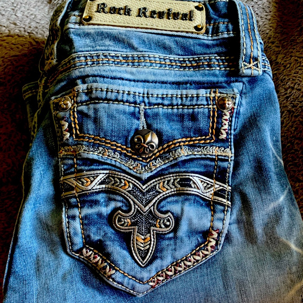 Rock revival jeans